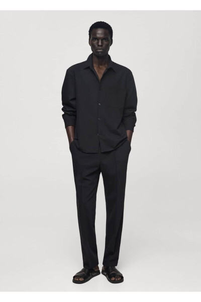 Regular Fit Pocket Shirt - MANGO MAN (1)