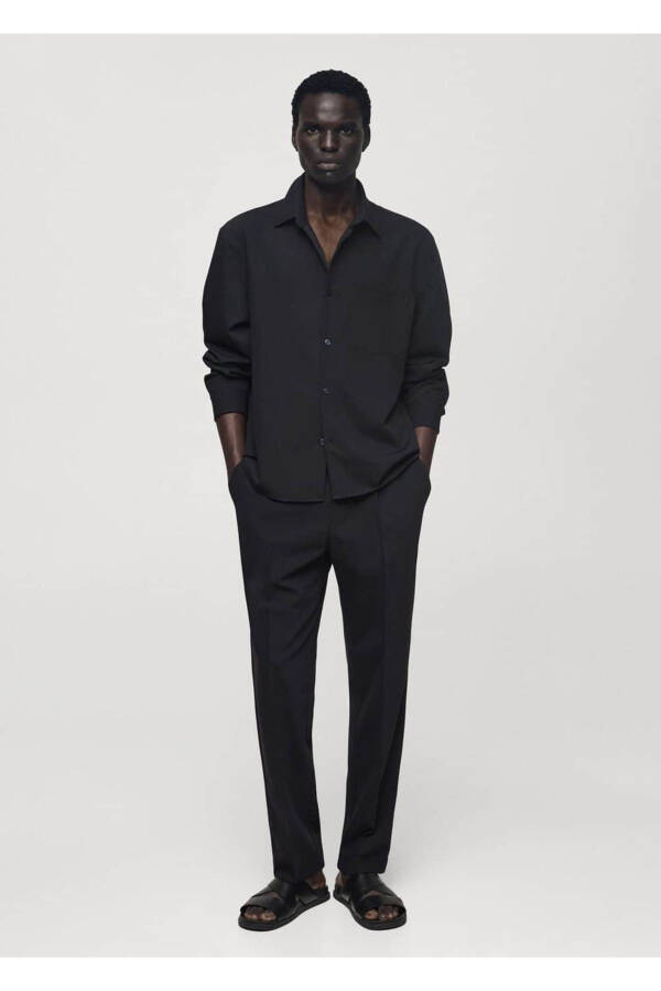 Regular Fit Pocket Shirt - 2