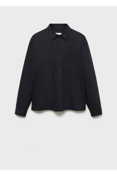 Regular Fit Pocket Shirt - 3