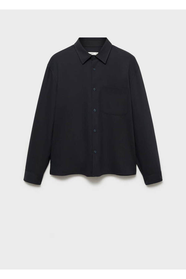 Regular Fit Pocket Shirt - 3