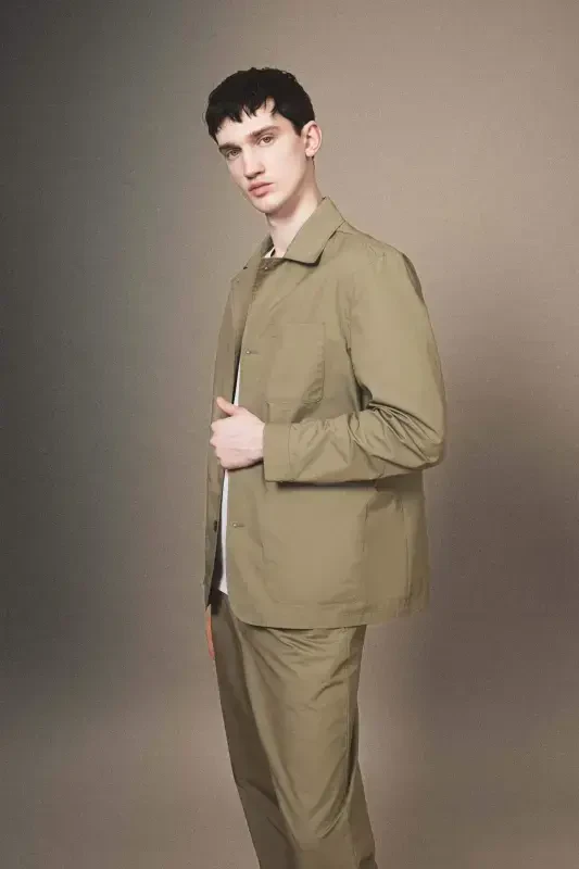 Regular Fit Polo Yoqali Blazer Ko'ylagi B6950AX24SP - 3