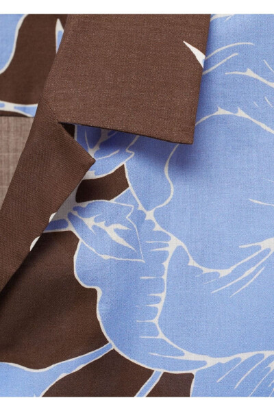 Regular Fit Printed Cotton Shirt - 7