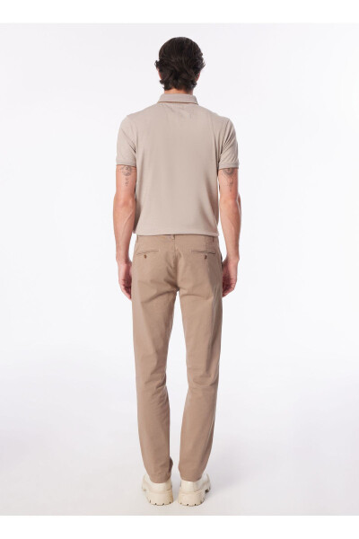 Regular Fit Regular Leg Visone Men's Chino Pants SPBF4SM-PNT5018 - 6