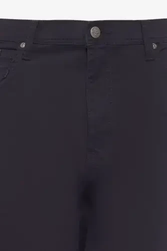 Regular Fit Straight Leg Black Texas Pants - 7