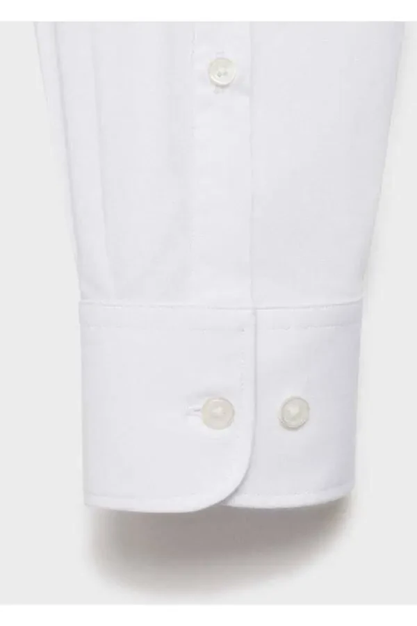 Regular fit stretch cotton shirt - 6