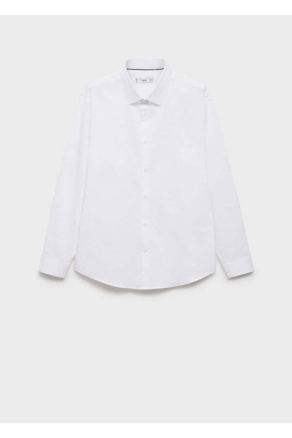 Regular fit stretch cotton shirt - 3