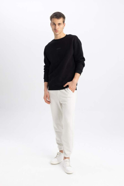 Regular Fit Sweatpants with Pockets - 5