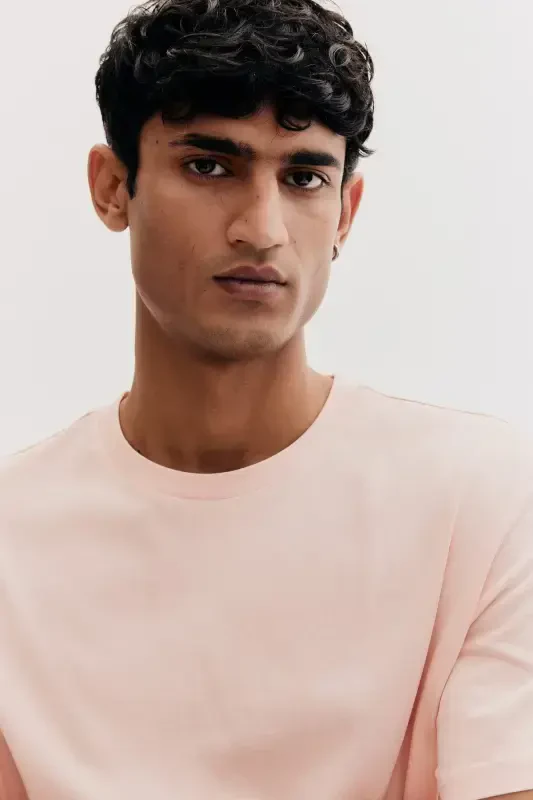 Regular Fit T-Shirt-Pink - 3