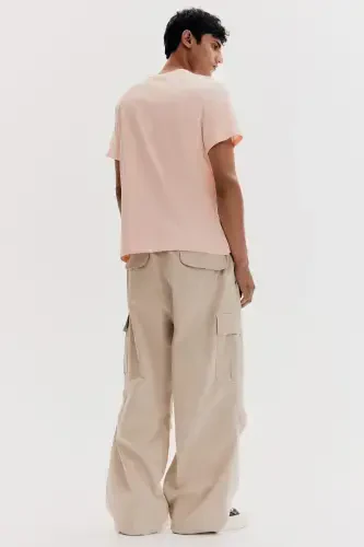 Regular Fit T-Shirt-Pink - 5