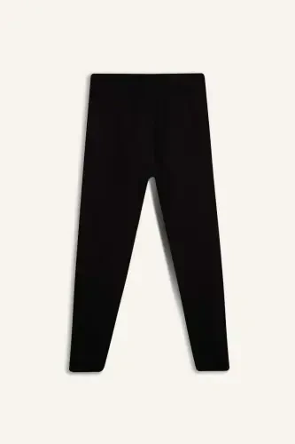 Regular Fit Yupqa Sport Shim Fermuar Cho'ntakli Bel Qismli Bog'ichli Rezinka-Qora - 10