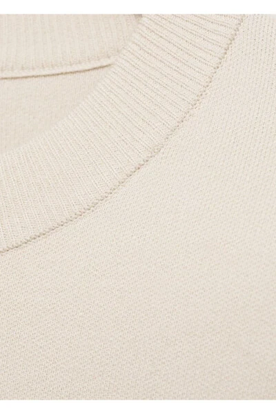 Regular Kesim Orta Kalınlıkta Triko Kazak - 7