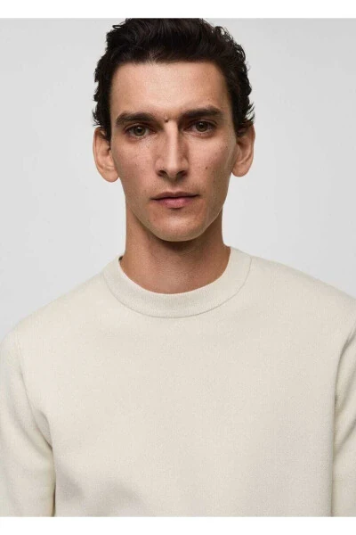 Regular Kesim Orta Kalınlıkta Triko Kazak - 8