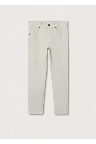 Regular Kesim Pamuklu Pantolon - 2