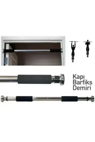 Регулируемый турник для дверного проема 100 см - 3