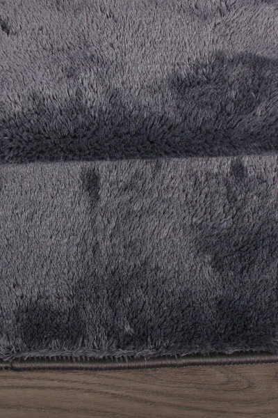 Relax Anthracite 80x150 + 50x80 cm. Large Size 2-Piece Bathroom Rug Mat Set Non-Slip Toilet Set - 5