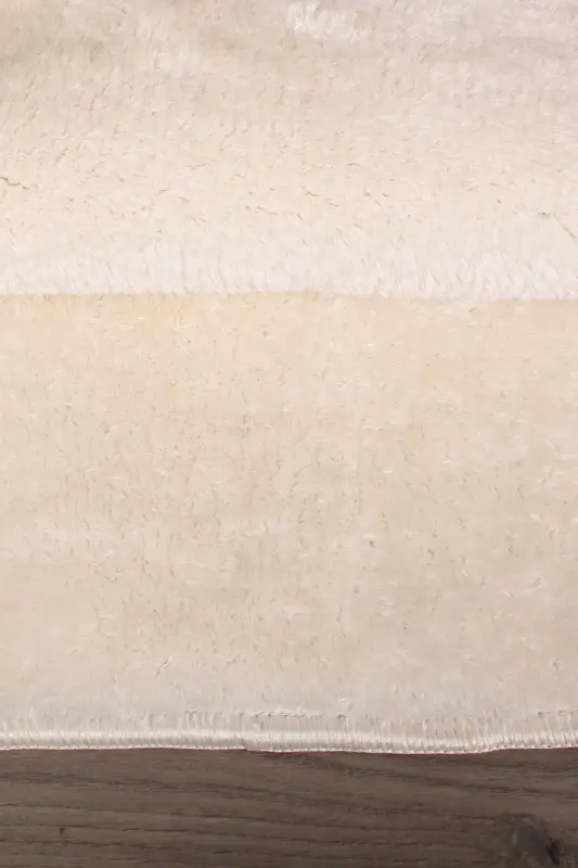 Relax Cream 80x150 + 50x80 cm. Large Size 2-Piece Bathroom Rug Mat Set Non-Slip Toilet Seat Cover-Cream - 5