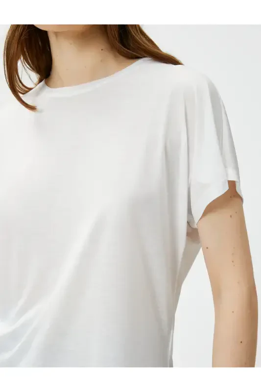 Relax Fit Футболка С Круглым Вырезом - 5