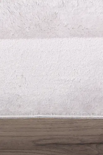 Relax Gri 80x150 + 50x80 см. Большой Размер 2шт Комплект Ковриков для Ванной Комнаты Нескользящий Комплект Ковриков для Туалета-Серый - 5