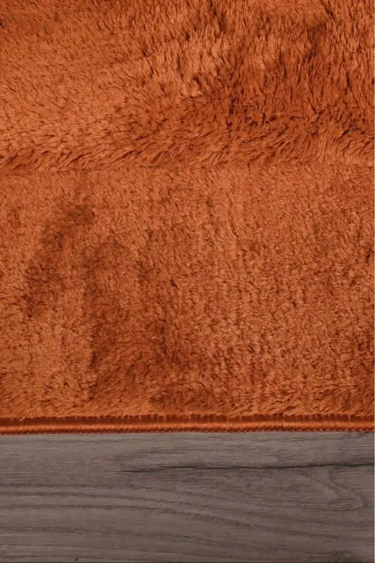 Relax Kahve 80x150 + 50x80 cm. Büyük Boy 2'li Banyo Halısı Paspası Seti Kaymaz Klozet Takımı - Kahverengi - 5