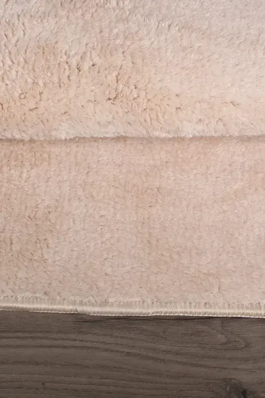 Relax Mink 80x150 + 50x80 cm. Large Size 2-Piece Bathroom Rug Mat Set Non-Slip Toilet Seat Cover-Mink - 5