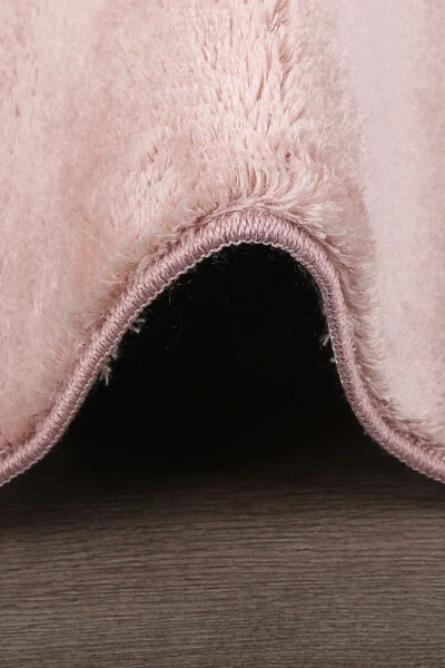 Relax Powder Tassel Stain-Resistant Non-Slip Base Washable Rug Long-Pile Plush Post-Modern Carpet - 4