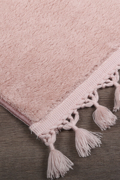 Relax Powder Tassel Stain-Resistant Non-Slip Base Washable Rug Long-Pile Plush Post-Modern Carpet - DOKUMACIOĞLU (1)