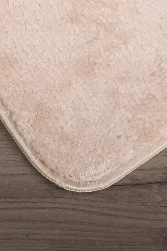 Relax Vizon 80x150 + 50x80 sm. Katta o'lchamli 2 dona hammom gilamchasi to'plami, sirpanmaydigan unitaz garnituri - Vizon - BONNY HOME (1)