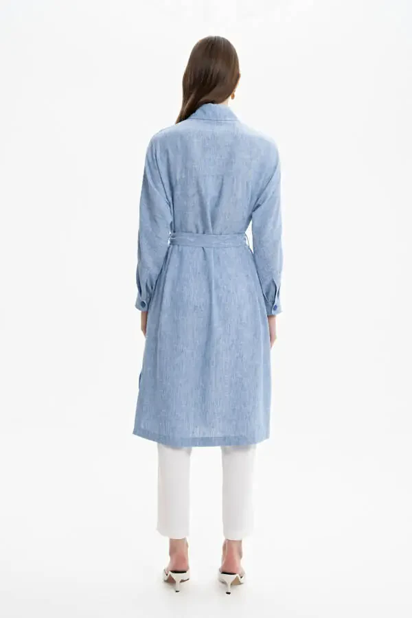 Relaxed Fit Button Detailed Coat - 4