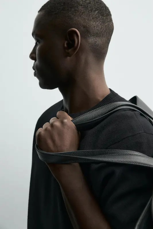 RELAXED FIT O'RMA T-SHIRT - Qora - 8