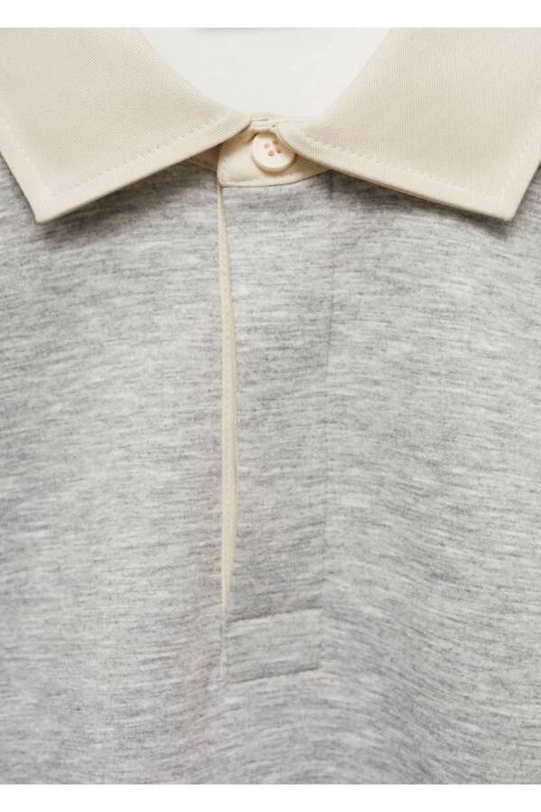 Relaxed fit polo sweatshirt - 7