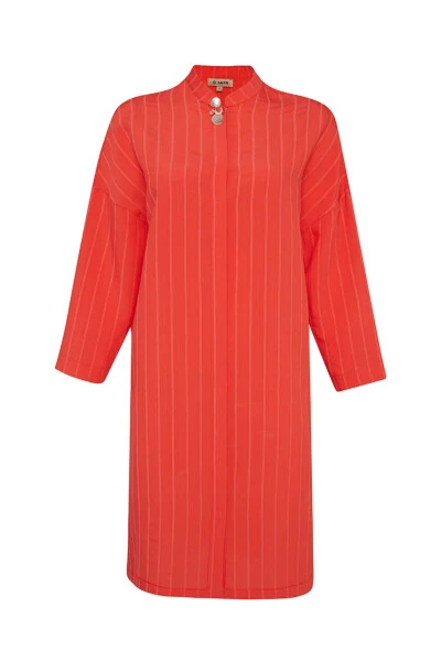 Relaxed Fit Striped Tunic - AKER