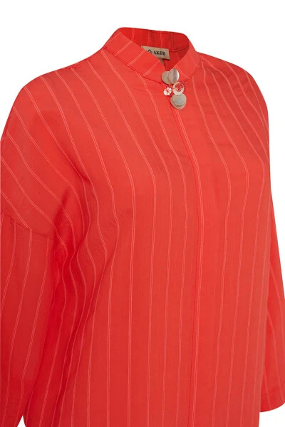 Relaxed Fit Striped Tunic - AKER (1)