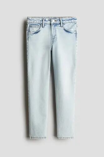 Relaxed Tapered Fit Jeans - Açık kot mavisi - 1