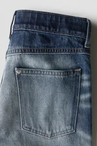 Relaxed Tapered Fit Jeans-Koʻk - 3