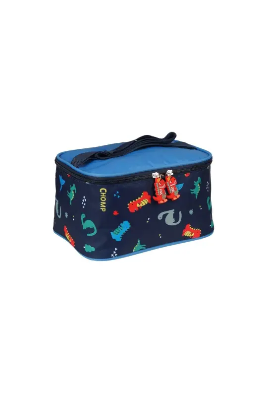 Relaxion Chomp Figürlü Ilköğretim Okul Çantası Ve Beslenme Çantası 2'li Takımı-Turkuaz Chomp - 3