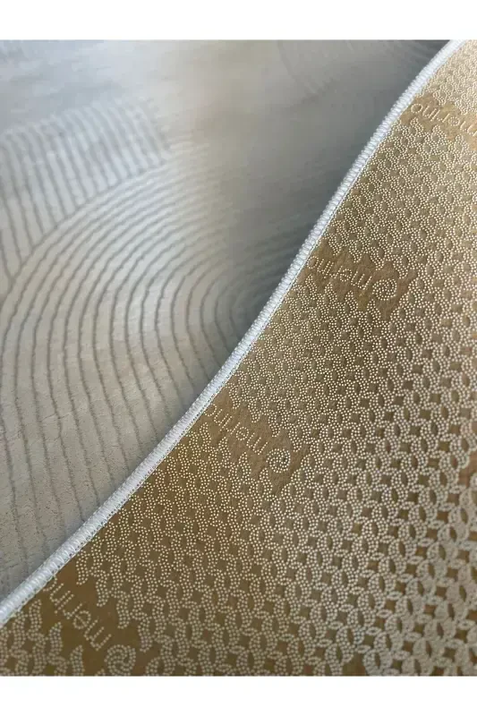 Relief Joy Cream Non-Slip Base Cut Rug Runner - 6