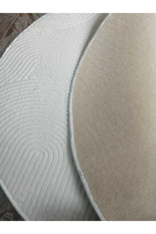 Relief Non-Slip Base Room Living Room Corridor Kitchen Rug - 4