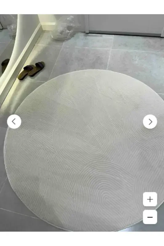 Relief Non-Slip Base Room Living Room Corridor Kitchen Rug - 5