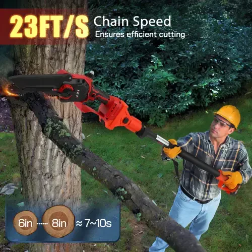 RELOIVE 2 IN 1 Cordless Pole Saw & 6