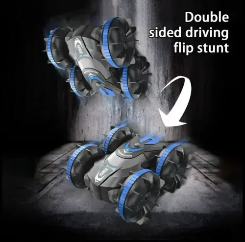 Remote Control Car, Racing Stunt Car with Waterproof, Toys for Kids Boy Ages 8-12, Gifts for Boys - 3