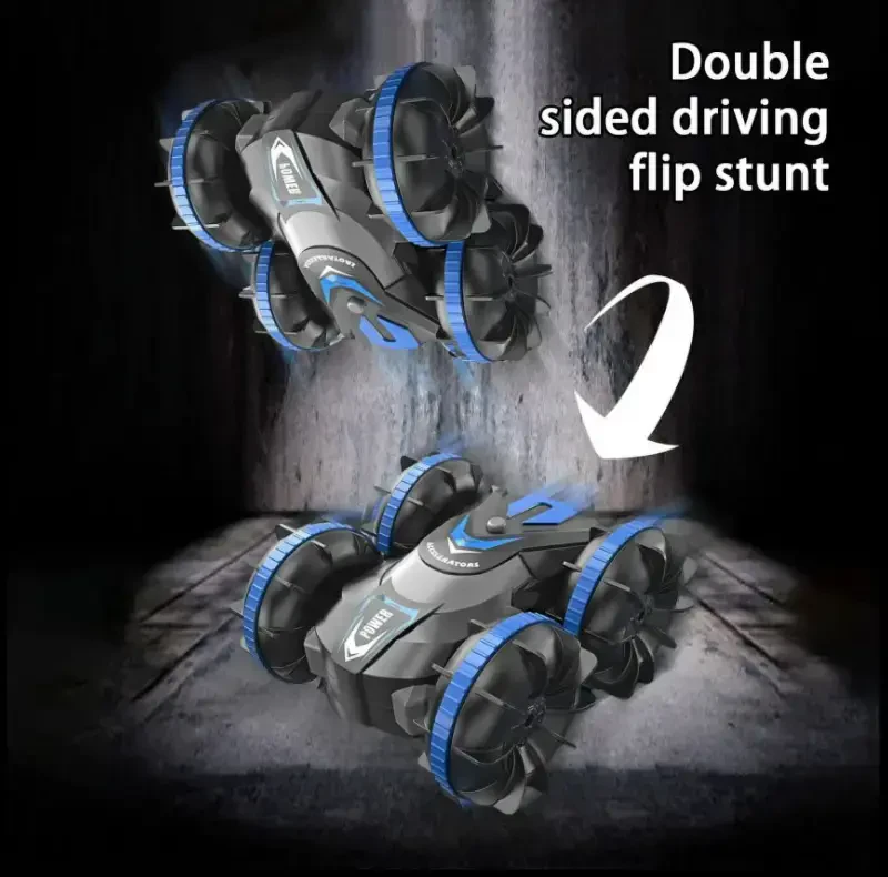 Remote Control Car, Racing Stunt Car with Waterproof, Toys for Kids Boy Ages 8-12, Gifts for Boys - 3