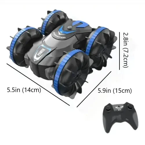 Remote Control Car, Racing Stunt Car with Waterproof, Toys for Kids Boy Ages 8-12, Gifts for Boys - 6