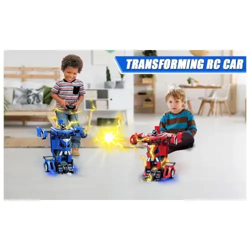 Remote Control Cars, Transform Car Robot, RC Cars for Kids, Boys Gifts Ages 6 7 8 9 10 11 Year Old Gift - SUORFOXS (1)
