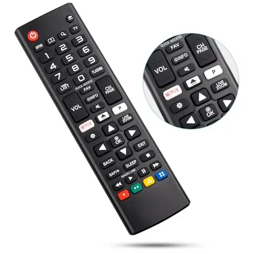 Remote Control for LG-Smart-TV-Remote All LG LCD LED HDTV 3D Smart TV Models… 