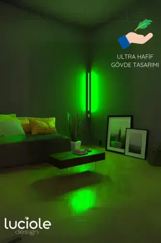 Remote Controlled Led Lamp - Bedside, TV Side, Living Room - Rgb Multi Color Ledap13 - 1