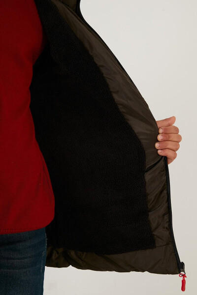 Removable Hooded Puffer Jacket with Fleece Lining 5763038 - 21