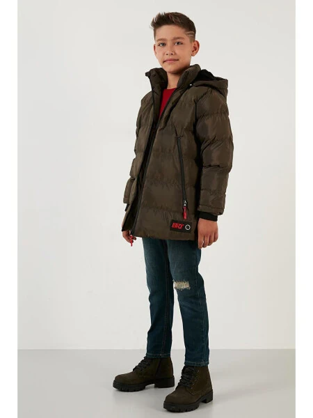 Removable Hooded Puffer Jacket with Fleece Lining 5763038 - LC WAIKIKI (1)