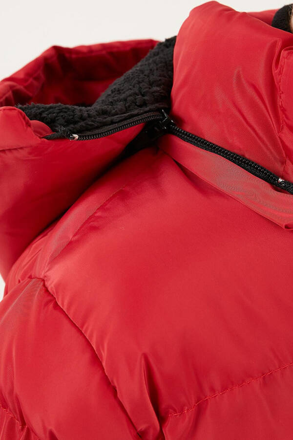 Removable Hooded Puffer Jacket with Fleece Lining 5763038 - 20