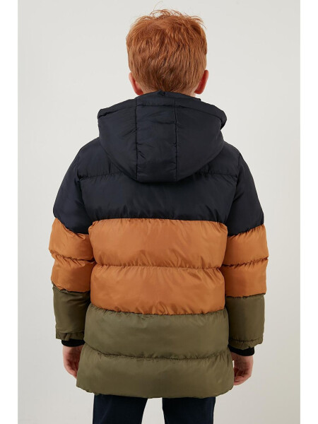 Removable Hooded Puffer Jacket with Plush Lining 57611967 - 5