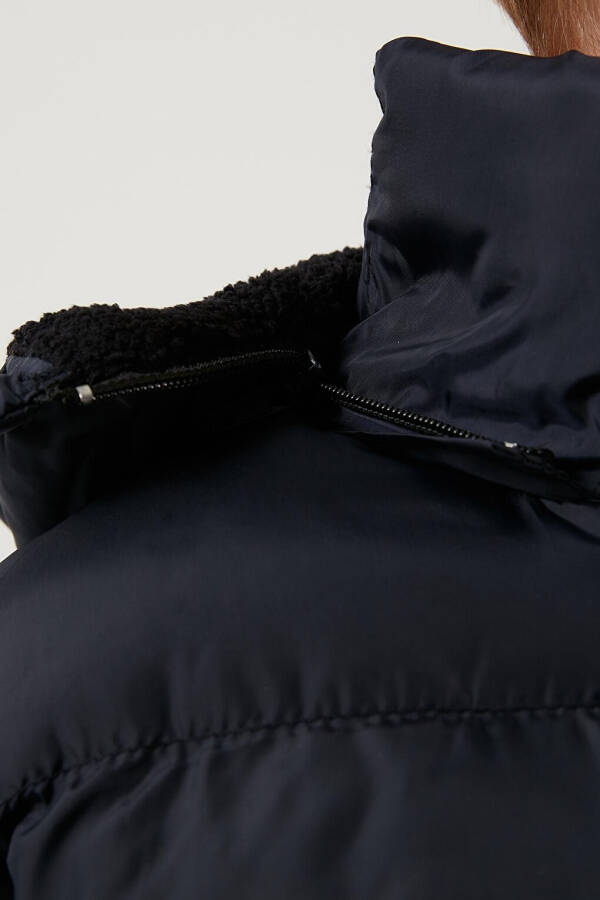 Removable Hooded Puffer Jacket with Plush Lining 57611967 - 14